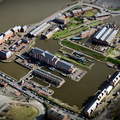 National Waterways Museum aerial photograph