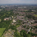  Cheadle Stockport Cheshire aerial photograph