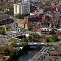 Warrington  from the air
