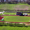 Victoria Park Athletics Track home of  Warrington Athletics Club    from the air
