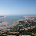 Burry Port & Pwll  South Wales from the air  