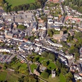 Abergavenny (Y Fenni )  aerial photo