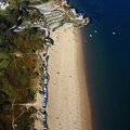 Abersoch beach  Llyn Peninsula  Wales  from the air 