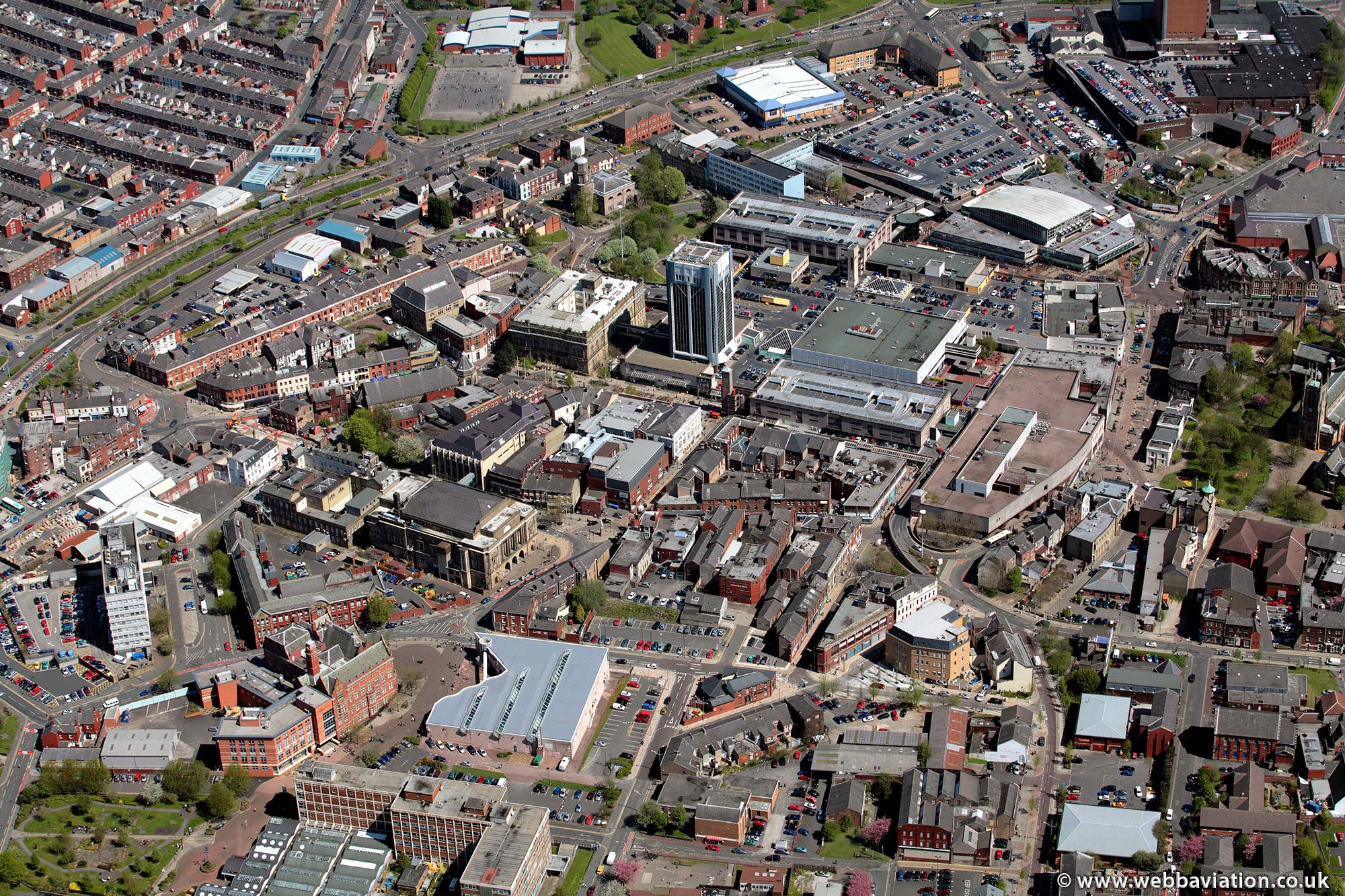 Blackburn Lancashire UK Aerial Photograph | Aerial Photographs Of Great ...