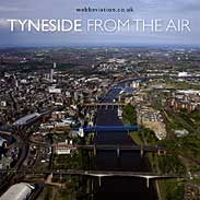 tyneside from the
                    air